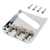StewMac Traditional Threaded 3-Saddle Bridge for Telecaster